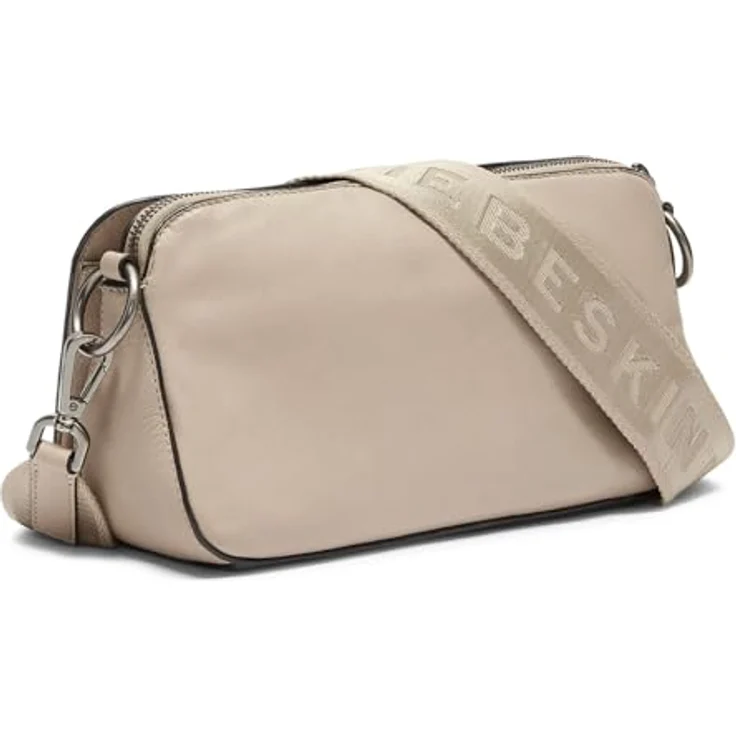 Liebeskind Berlin Umhängetasche Clarice 2 2147520, Crossbody Bag aus genarbtem Lammleder, schwarz – Bild 2