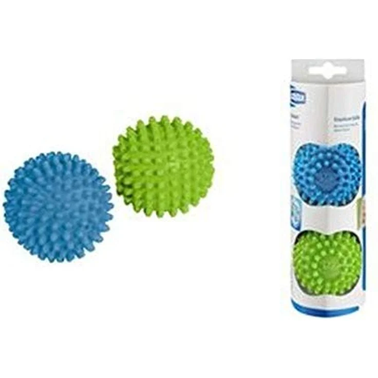 Xavax Temperaturbeständige Trocknerbälle, 2 Stück, blau- grün – Bild 4