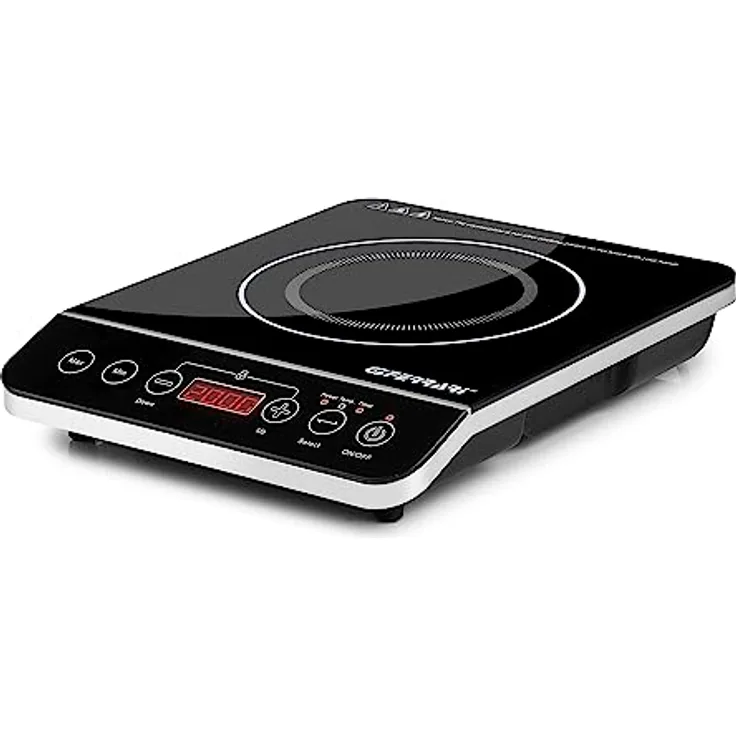 G3 Ferrari G10061 Tischplatte mit Induktionskochfeld Schwarz 1.500 W Glas