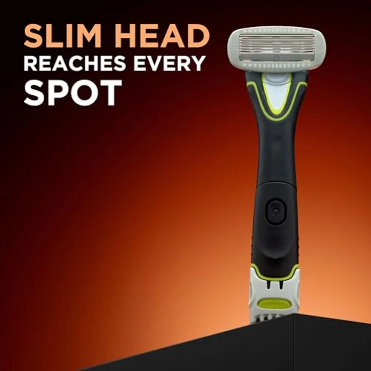Wilkinson Sword Hydro Trim and Shave, Körperhaartrimmer mit Skin Protection für Männer, batteriebetrieben, 1 St. – Bild 6