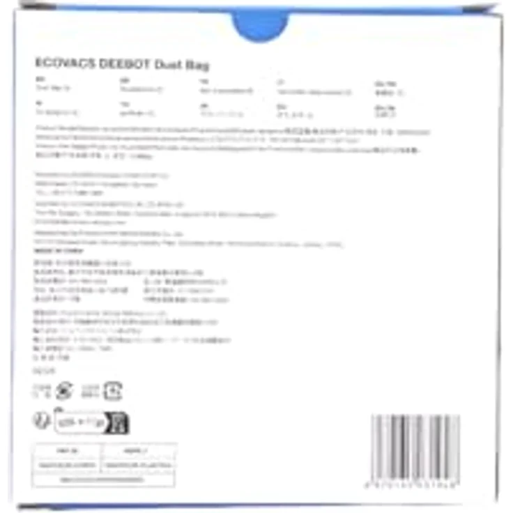 Ecovacs DDB030031 DEEBOT Dustbag Staubsaugerroboter Zubehör, kompatibel mit T30 PRO OMNI/T30 OMNI – Bild 4