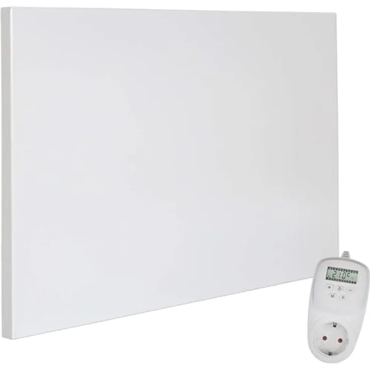 VIESTA® Infrarot Wandheizung TH12 WIFI - 300W, mit Thermostat, Fernbedienung & App-Steuerung, Carbon Crystal Technologie