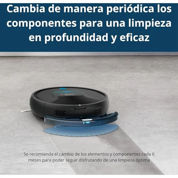 Rowenta ZR720002 Watch, Resin, Schwarz - Seitenbürsten und Filter Allergy Care Roboter Serie 40 – Bild 5