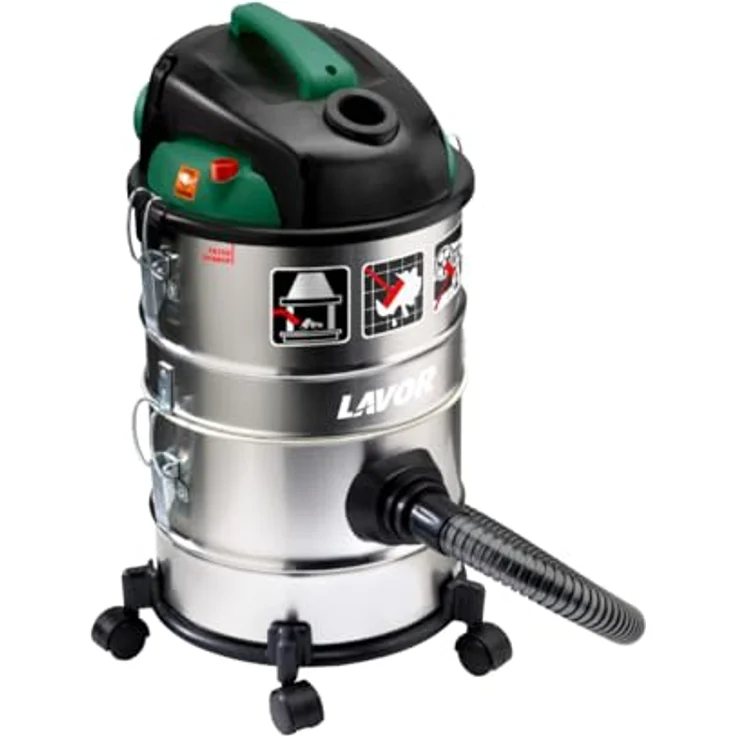 LAVOR ASHLEY KOMBO, Multifunktionaler Staubsauger 4 in 1 – Aschesauger, Nasssauger, Gebläse, 1200 W, 18 kPa Saugkraft – Bild 3