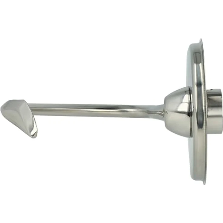 vhbw Knethaken kompatibel mit KitchenAid KSM180, KSM160A, KSM155, KSM158, Edelstahl Silber, 10 x 15 cm, Antihaftbeschichtung – Bild 4