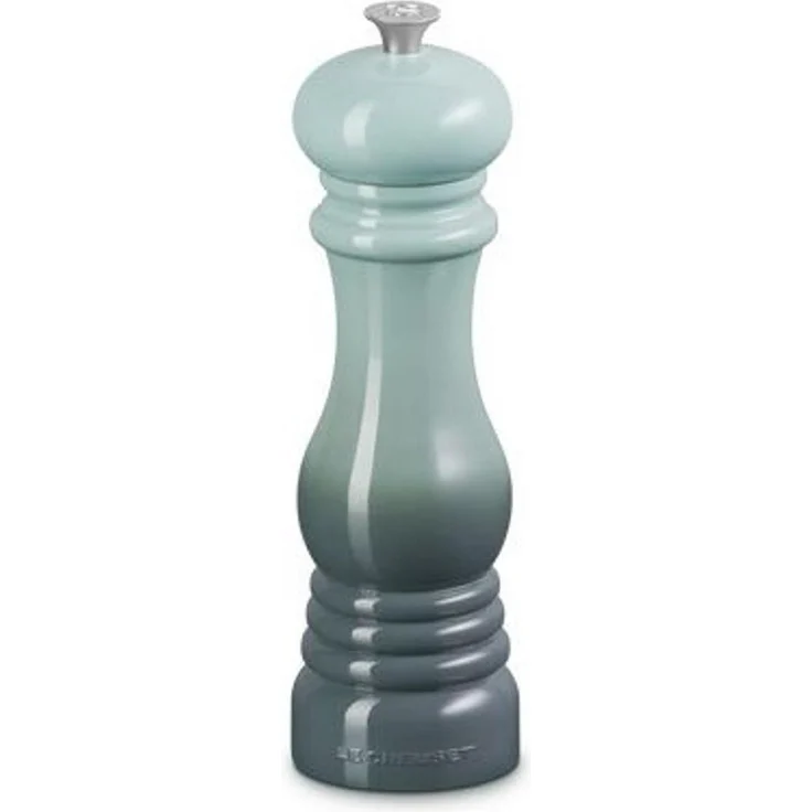 Le Creuset Pepermolen Sea Salt 21 cm, hochwertige Salzmühle aus Keramik mit ergonomischem Deckel