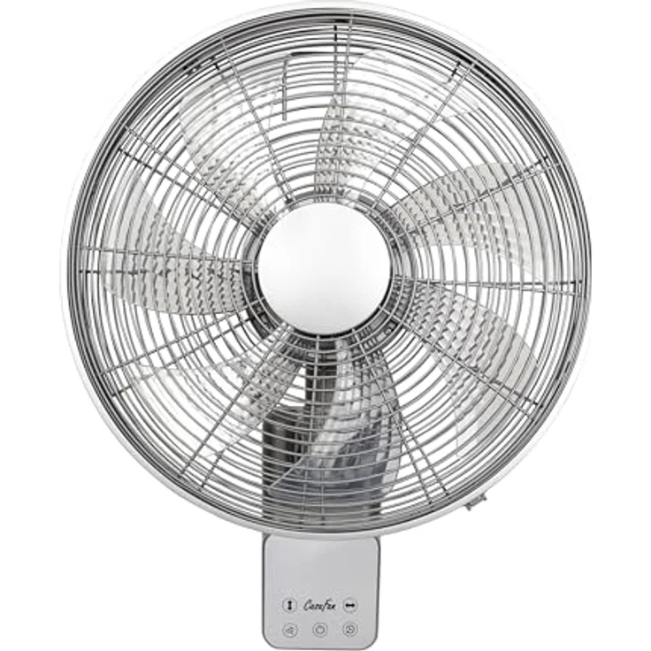 CasaFan Airos Eco Design Wall, Wandventilator in titansilber mit Timer und Fernbedienung, 5 Stufen – Bild 2