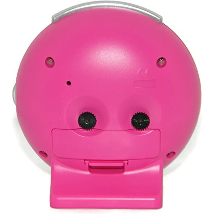 Atlanta Kinderwecker Pferde, analoger Wecker ohne Ticken in Pink mit Snooze-Funktion und beleuchtetem Ziffernblatt, 11 cm – Bild 3