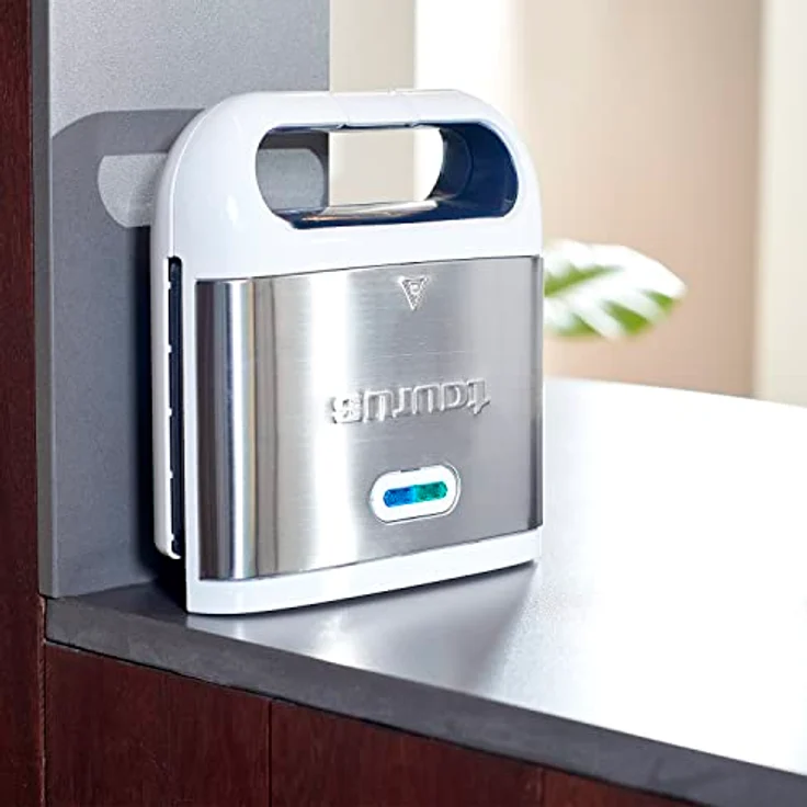 Taurus Sandwichmaker Phoenix Luxe, Grill, knusprige Ergebnisse, Antihaft-Platten 21,5 x 12,5 cm, Temperaturanzeige, kühle Berührung, einfache Reinigung, rostfrei – Bild 8