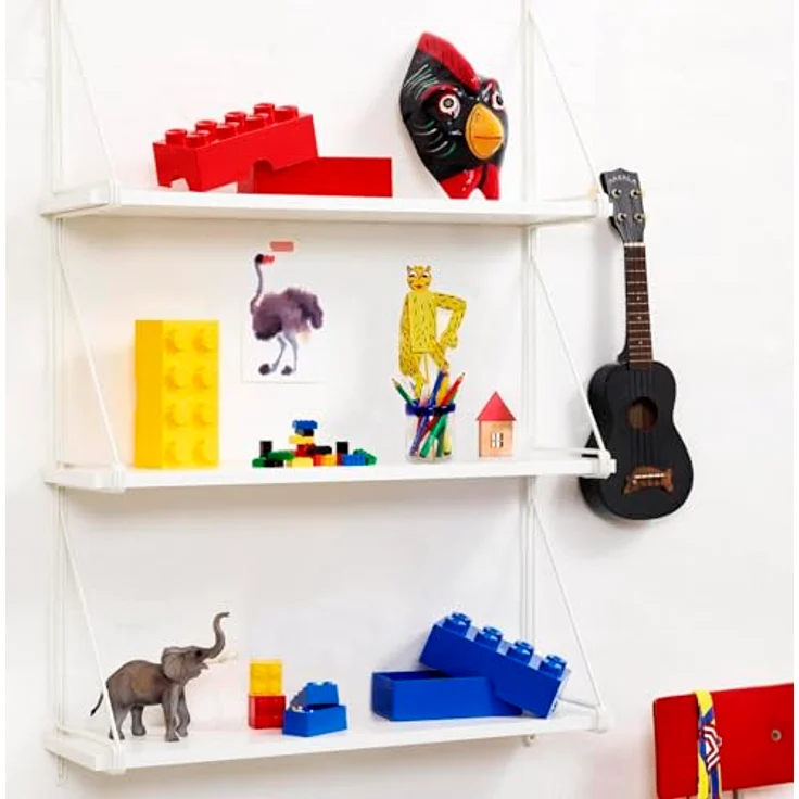 LEGO Mini-Box, 8 Noppen, Lunchbox-Einsatz, Snackbox, gelb – Bild 6