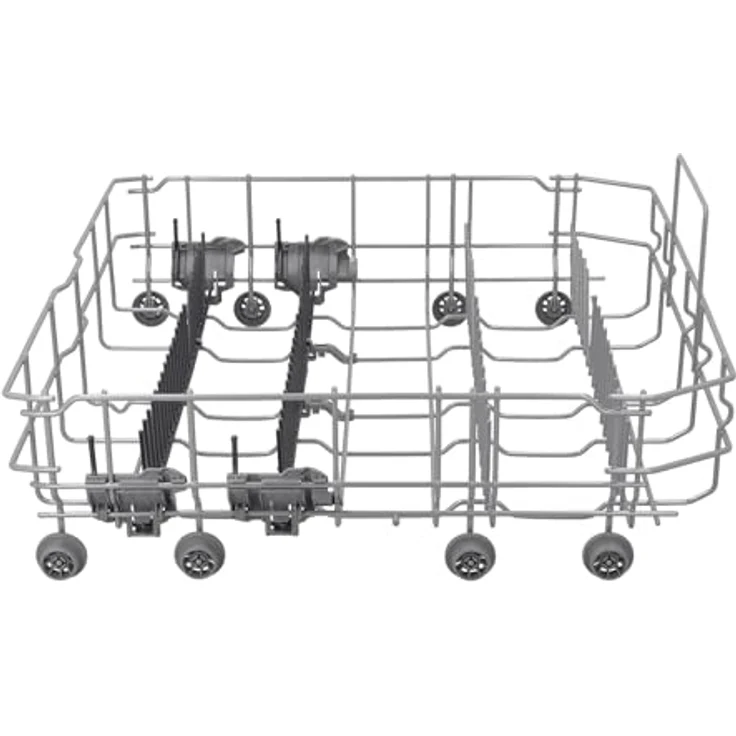LUTH Premium Profi Parts Geschirrkorb unten für Bosch Siemens 20006942, Silber mit Besteckkorb und flexibler Beladung – Bild 3
