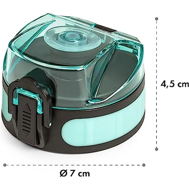 schmatzfatz Ersatzdeckel Höhe: 4,5 cm Durchmesser: 7 cm BPA-frei Türkis – Bild 7