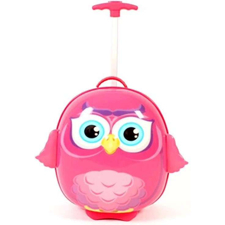 Bayer, Koffer, Bouncie Hartschalen-Trolley, 3D-Motiv, wasser- und schmutzabweisend, leichtlaufende Rollen, (12 l) – Bild 2
