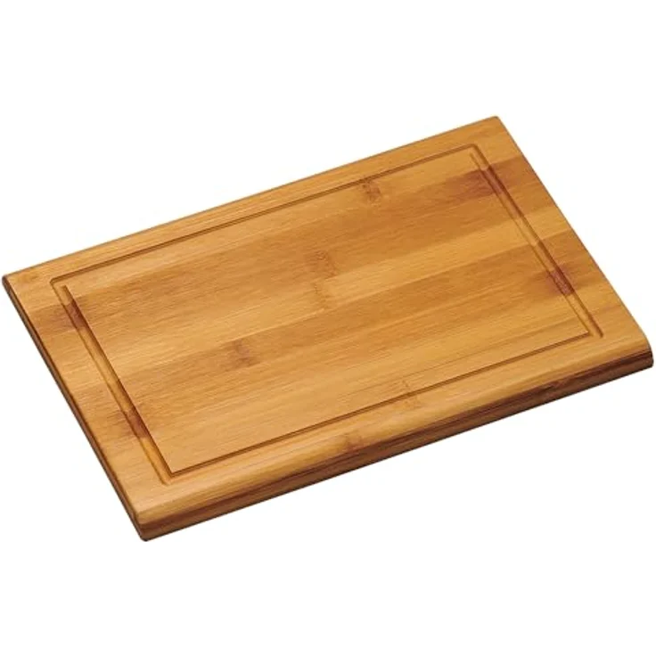 Kesper 58100 Schneidebrett aus FSC-zertifiziertem Bambus, 31 x 21 x 1.6 cm – Bild 2