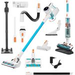 Genius Akku-Handstaubsauger INVICTUS X7 FACELIFT Deluxe-Set inkl. X-Water 1.0, 380,00 W, beutellos, mit Wisch Funktion, ultraleise, fürs Auto geeignet