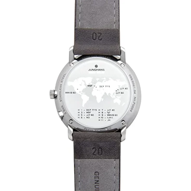 JUNGHANS max Bill Herren-Funkuhr Mega Solar Titan 059/2021.02 – Bild 3