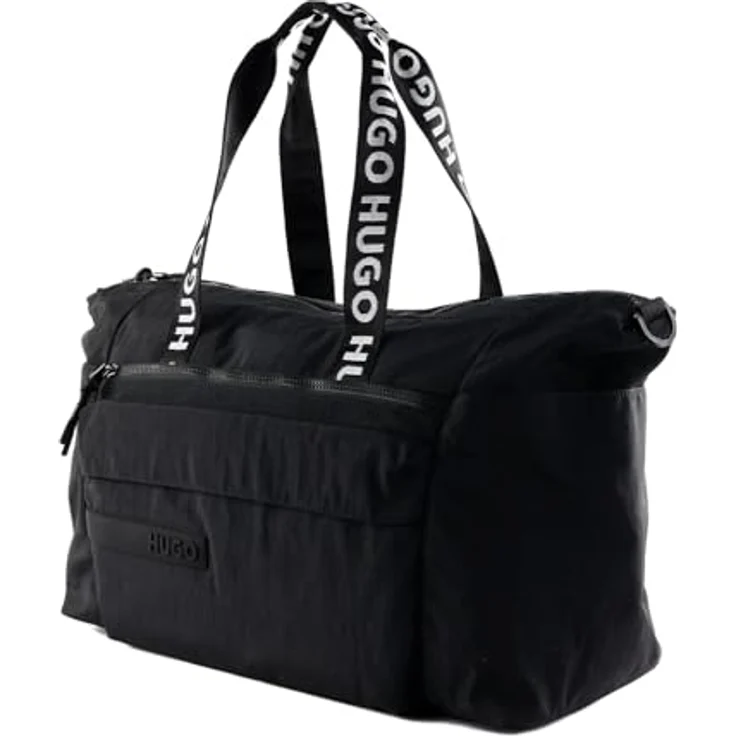 Hugo Colyns Weekender Reisetasche, 50 cm, 100% Polyamid, schwarz – Bild 2