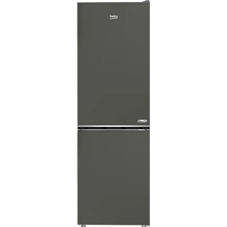 Beko B5RCNA366HG bPRO 500 Freistehende Kühl-/Gefrierkombination, 316 l Gesamtnutzinhalt, AeroFlow, NoFrost, Harvest Fresh, ProSmart Inverter Kompressor, Manhattan Gray – Bild 1