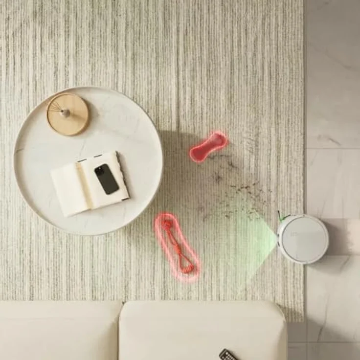 iRobot Roomba Combo Plus 575, Roboter Staubsauger mit 25.000 Pa Saugleistung, Wischfunktion und selbstreinigender Station, Weiß – Bild 6