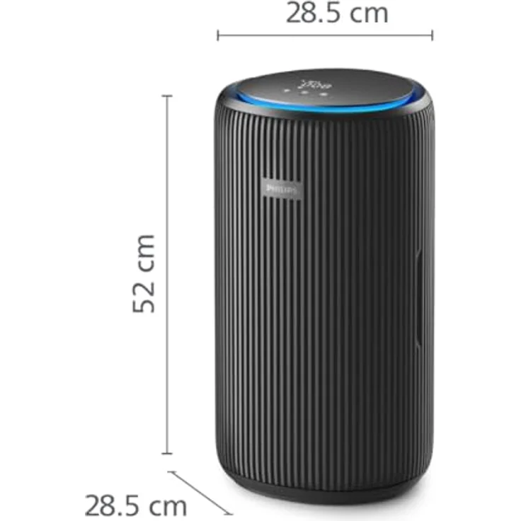 Philips Luftreiniger AC4221/11 PureProtect Pro 4200 Series, 600m³/h Luftreinigung, 156m² Räume, 4-Schichten-HEPA-Filtersystem, leise – Bild 2