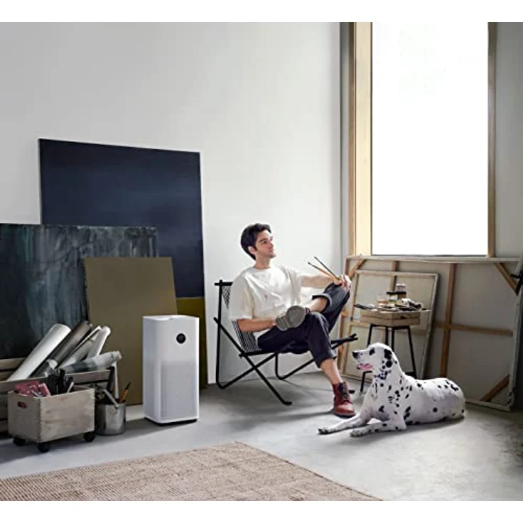 Xiaomi Smart Air Purifier 4 Luftreiniger, PCADR 400m³-h, FCADR 150m³-h, optimal für 48 m², Touch-Display, App- & Sprachsteuerung (BHR5096GL) – Bild 8