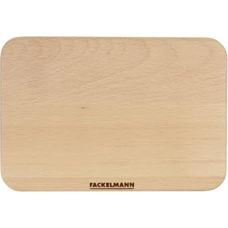 FACKELMANN 31123 Essbrett aus zertifiziertem Buchenholz, braun, ideal zum Frühstücken, robust und langlebig – Bild 2