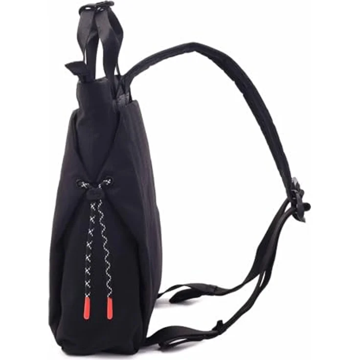 Hedgren String Norio City Rucksack, 31 cm, schwarz, 100% Polyester, kompakt und leicht – Bild 3