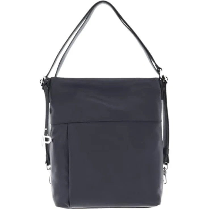 Picard Pure Schultertasche aus 100% Leder, 30 cm, blau – Bild 1