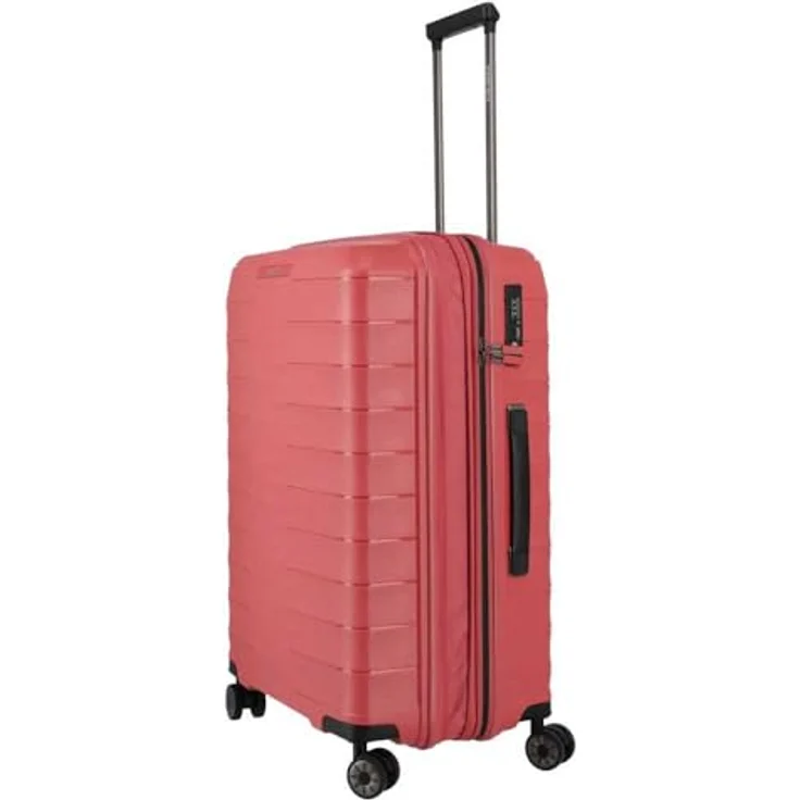 Travelite Mooby Trolley M, 4 Rollen Koffer, rot, Unisex, Erwachsene – Bild 4