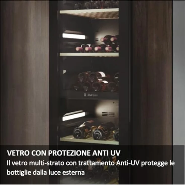 Haier HWS49GA Weinkühlschrank, freistehend, schwarz, 49 Flaschen, Energieklasse F – Bild 7