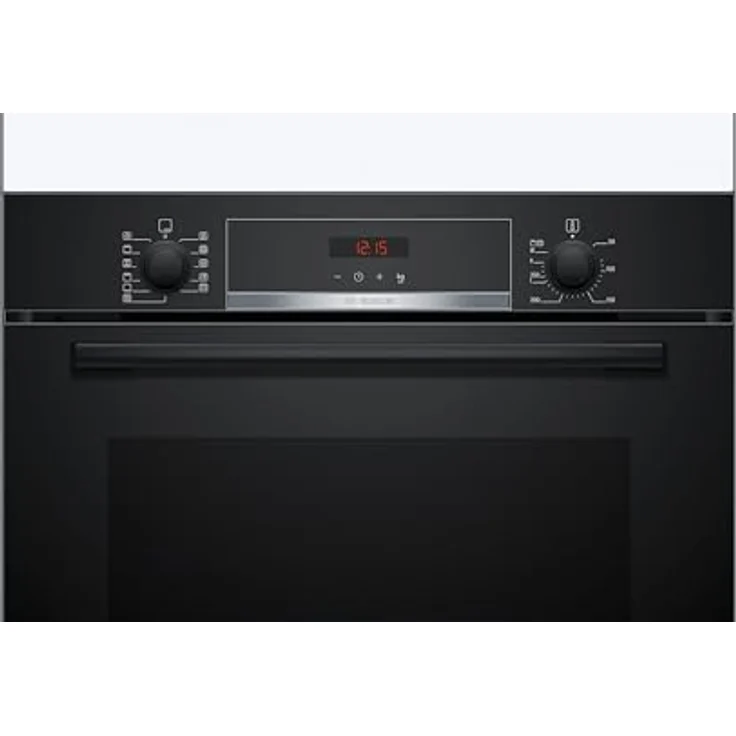 Bosch HBA574BB3 Serie 4 Einbau-Backofen mit Pyrolyse-Selbstreinigung und 3D-Heißluft, Schwarz – Bild 3