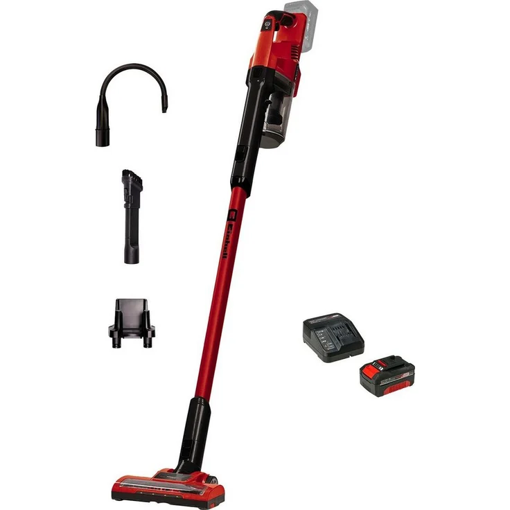 Einhell Akku-Hand- und Stielstaubsauger TE-SV 18, 120 W, beutellos, inkl. 18 V 4,0 Ah Akku und Ladegerät, Power X-Change System
