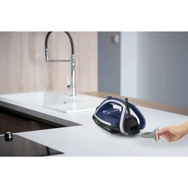 Tefal FV6846 Ultragliss Plus Dampfbügeleisen (2800 Watt, Durilium Airglide Bügelsohle) – Bild 3