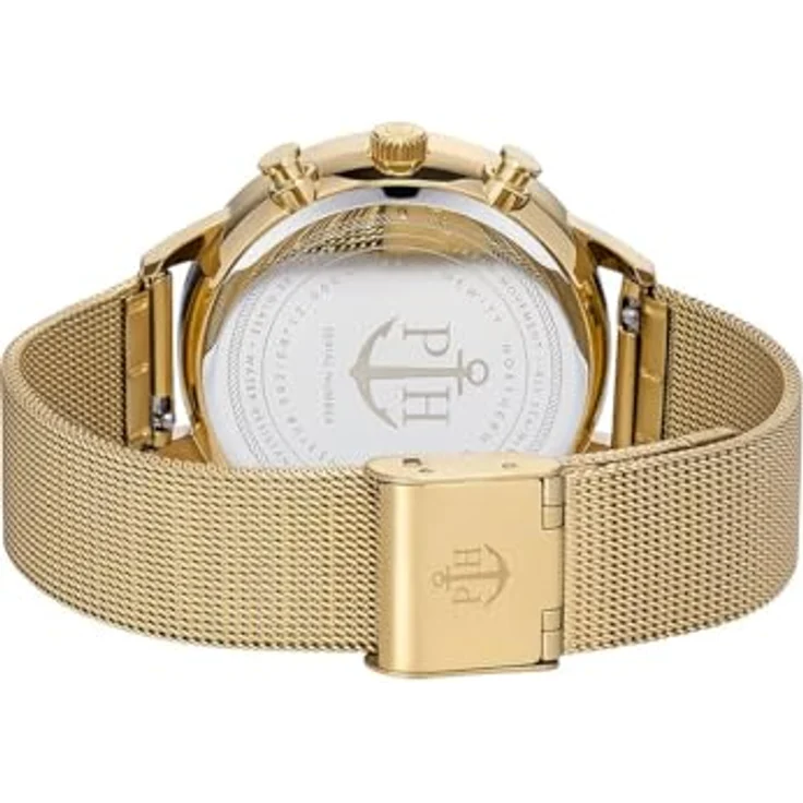 PAUL HEWITT Quarzuhr Damen-Uhren Analog Quarz, Edelstahl, IP-Gold – Bild 4