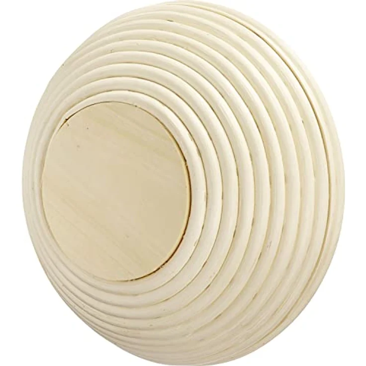 Westmark Gärkörbchen-Set, 2tlg., Gärkörbchen rund + Bezug, Mit Herz, Peddigrohr/Baumwolle, Hellbeige/Beige, 3236227B – Bild 4