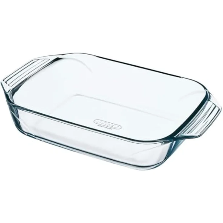Pyrex 406B000 Bräter rechteckig, Glas, transparent, 27x17x6 cm – Bild 2
