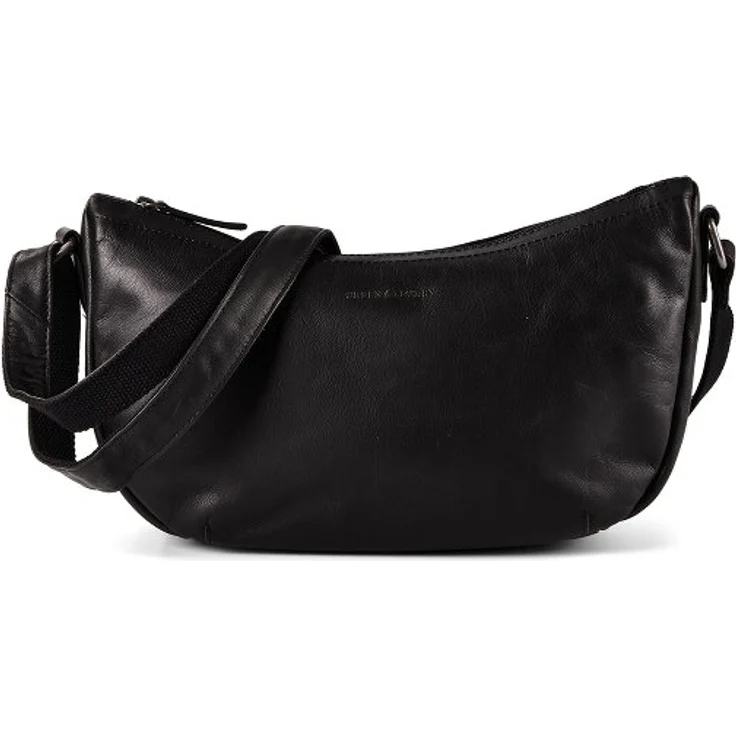Greenburry Fiorentina Umhängetasche, 34 cm aus 100% Leder, schwarz