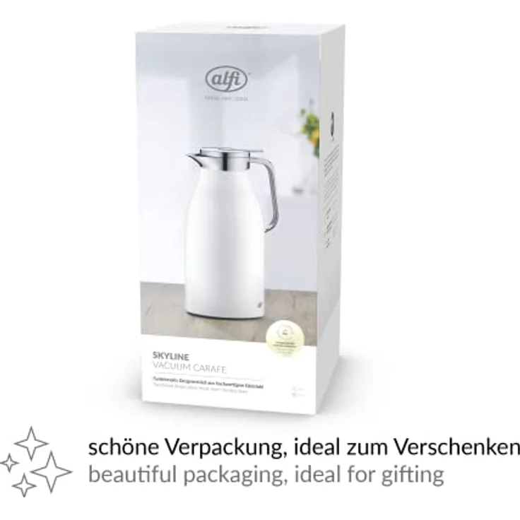 alfi SKYLINE Isolierkanne edelstahl matt 1,5l  – Bild 5