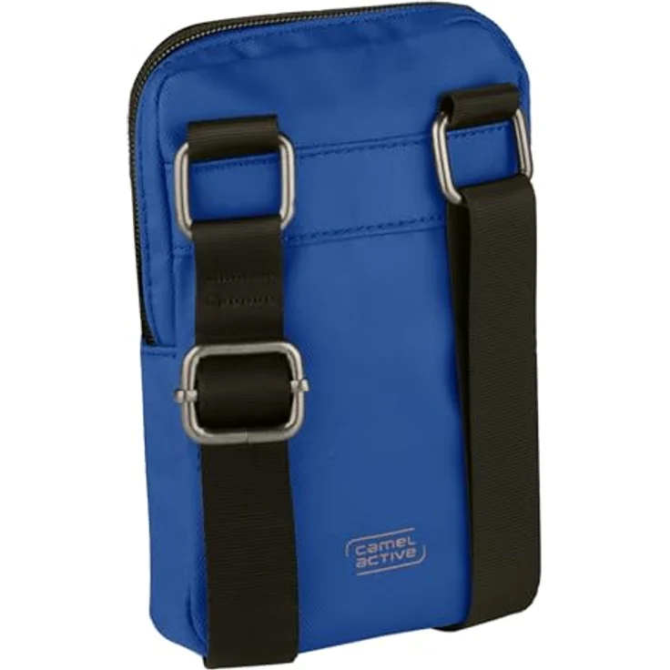 camel active Explore Mini Bag Umhängetasche, 12.5 cm x 4.5 cm x 19.5 cm, 100% Nylon, blau – Bild 2