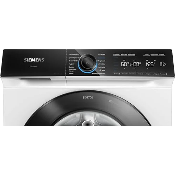 Siemens iQ700 WG44B20Z0, Frontlader-Waschmaschine, A, Fassungsvermögen 9 kg, Standgerät, Breite 60 cm, weiß – Bild 12