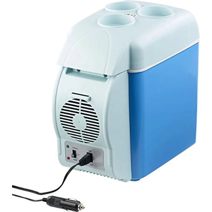 Lescars Autokühlbox 7,5 l, thermoelektrische Kfz-Wärme- & Kühl-Box mit 3 Getränkehaltern, 12 V, für Pkw und Wohnmobil – Bild 5