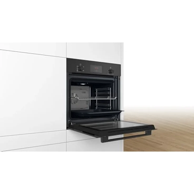 Bosch HBF133BA1 Einbau-Backofen elektrisch Umluft, 66 Liter, schwarz, EEK A – Bild 5