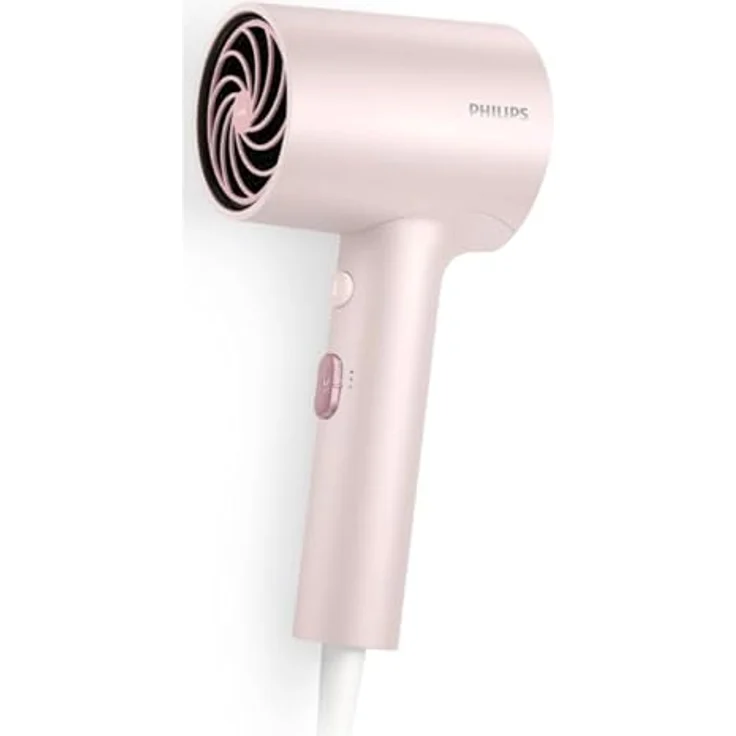 PHILIPS Hair Dryer Series 3000 BHD321/50, 1600 W, Ionic Care, Pink, 2 Speed/Heat Settings – Bild 2