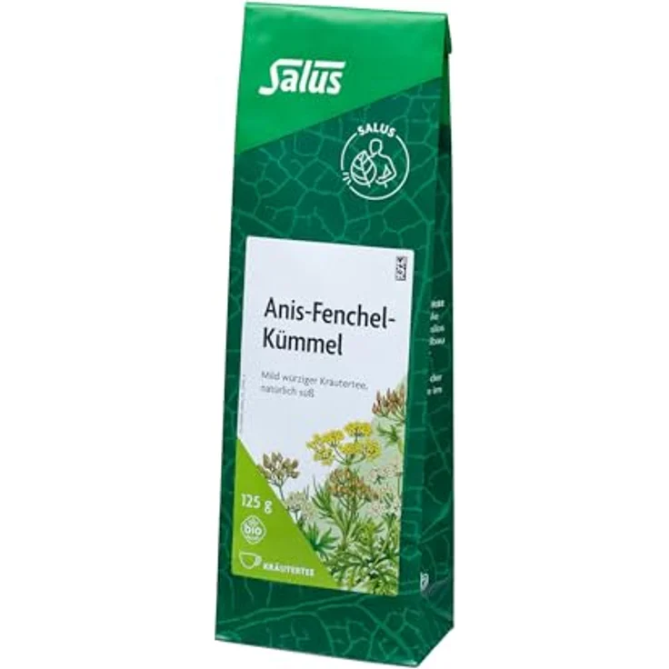 Salus Anis Fenchel Kümmel Bio, Teemischung aus hochwertigen Bio-Zutaten, 125 g – Bild 5