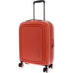 Mandarina Duck Logoduck + Expandable Cabin Trolley Ginger - Erweiterbarer Kabinentrolley in Ginger, 40 x 55 x 21 cm