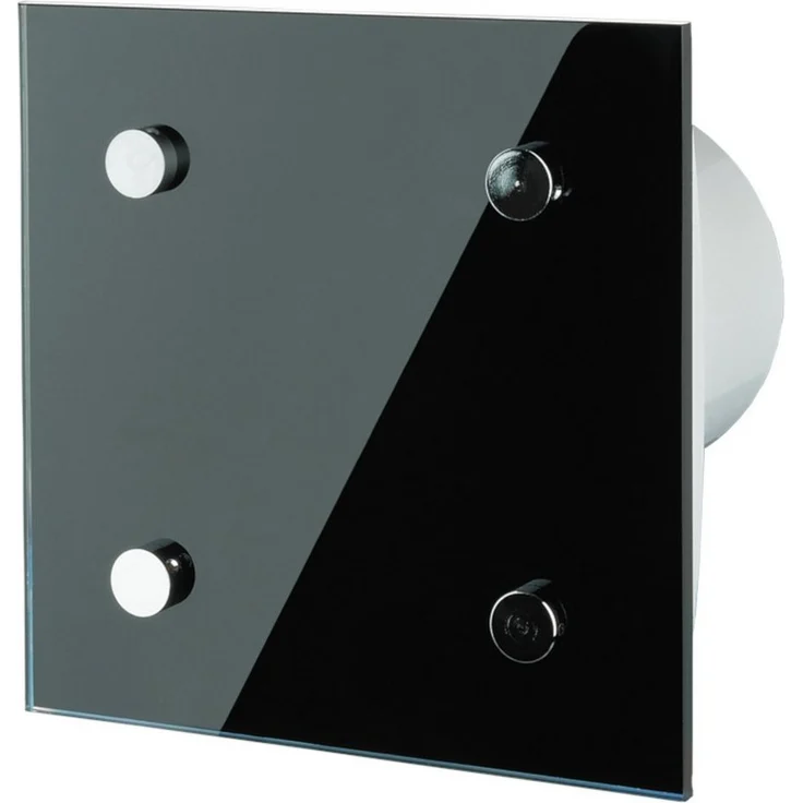Vents Wandventilator Abluftventilator Modern 100 VTH, Feuchtesensor, 14 W, 1 Stufe, Weiß