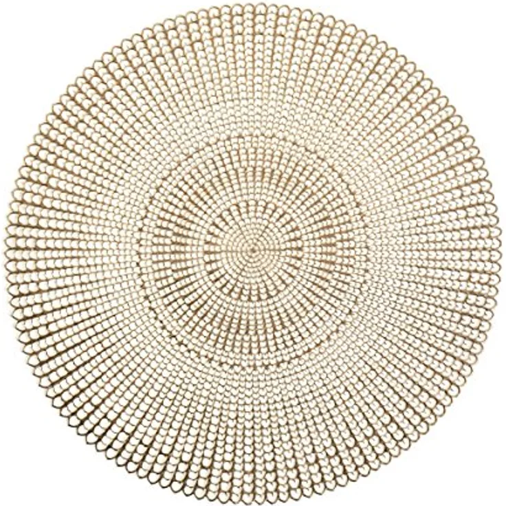 Zeller 26818 Platzset, PVC, Gold, 41 cm