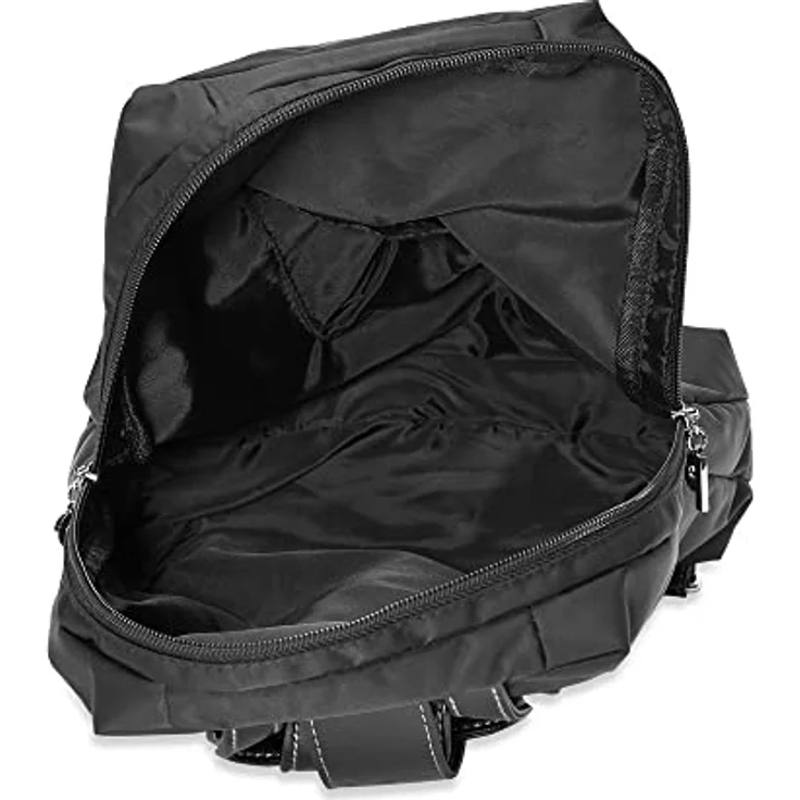 Picard Sonja City Rucksack, 29 cm, schwarz, 100% Nylon, kompakt und stylisch – Bild 6