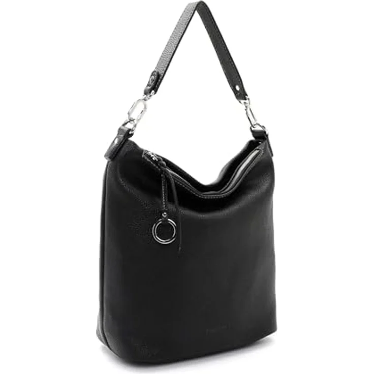Suri Frey Beutel Debby, Handtasche aus Feinsynthetik mit Logo-Prägung, Schwarz, 35 x 31 x 15 cm – Bild 5