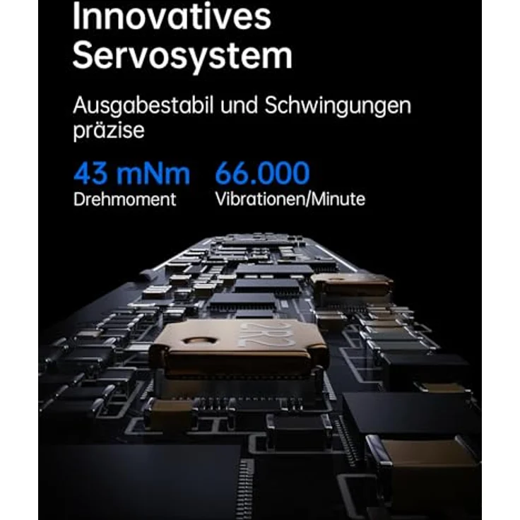 Laifen Wave elektrische Zahnbürste, Oszillation & Vibration elektrische Schallzahnbürste für Erwachsene mit 3 Bürstenköpfen, IPX7 wasserdicht magnetisch wiederaufladbar Reisezahnbürste (ABS weiß) – Bild 4